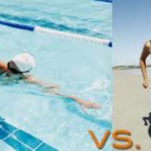 Swimming or Running?